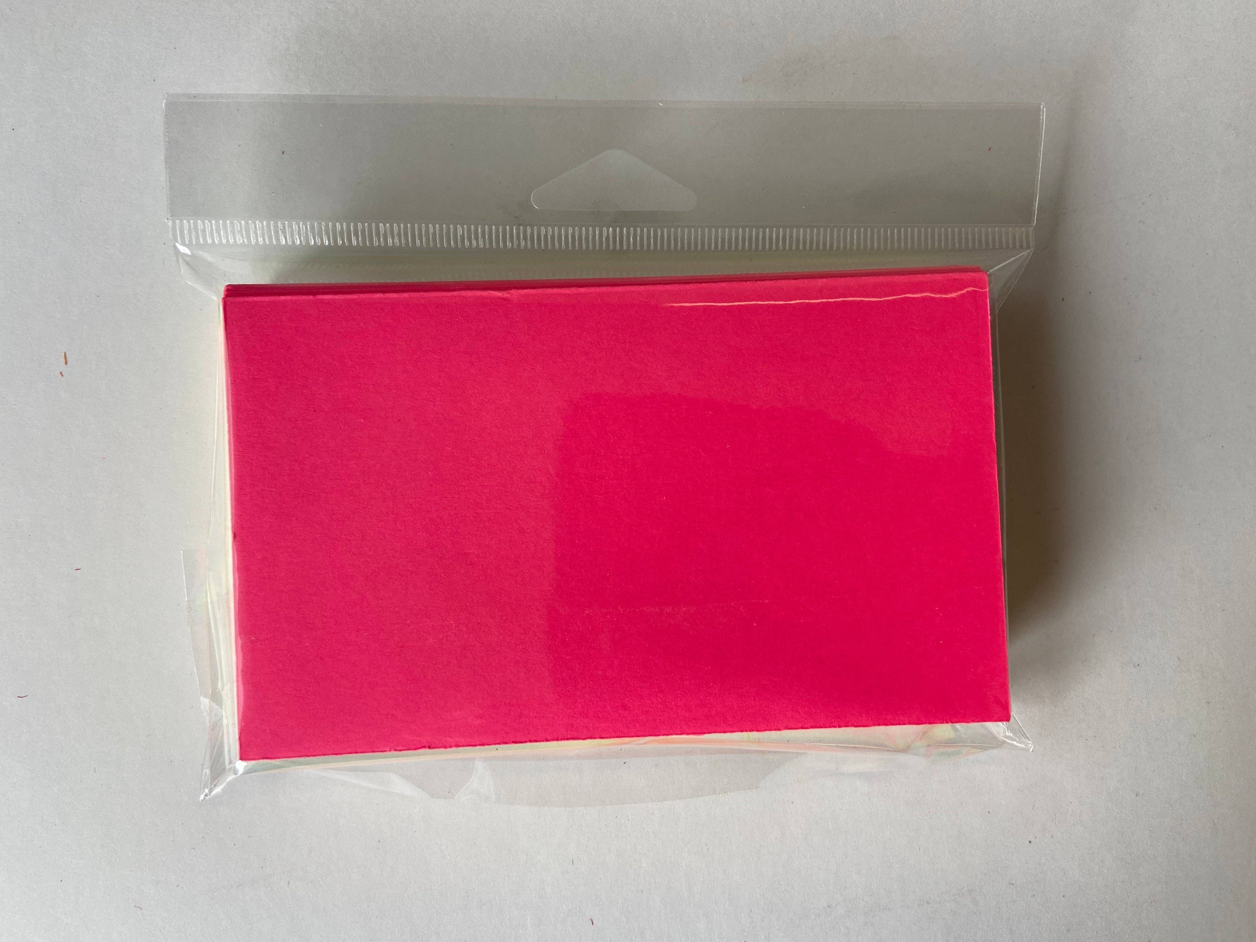 Creative Shapes Etc. - Wholesale Stationery/Notecard Set - Blank Index Cards- 3" x 5" Assorted Color1