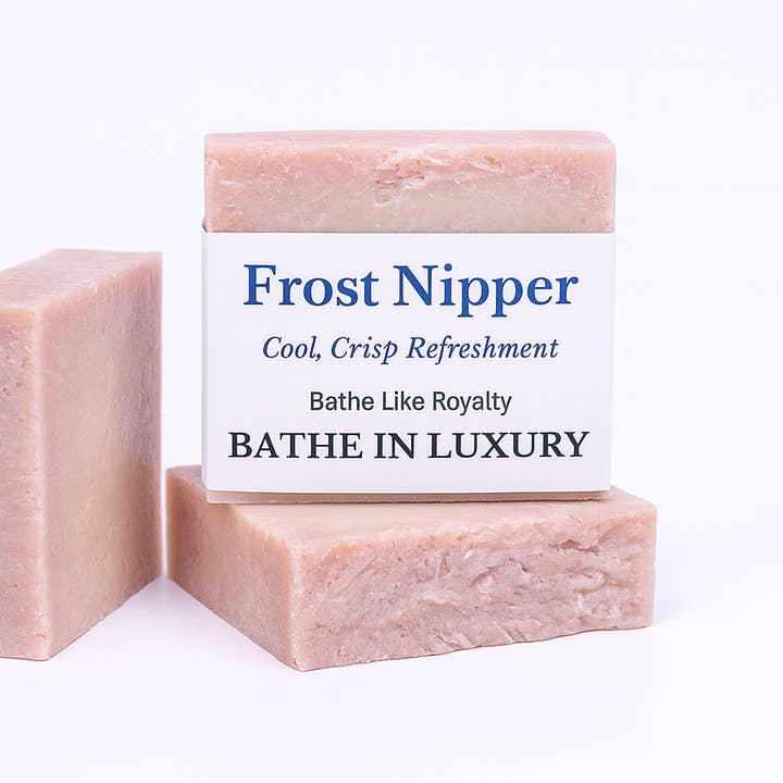 Bathe in Luxury - Wholesale Bar Soap - Frost Nipper Soap Bar – Cool Crisp Refreshment0