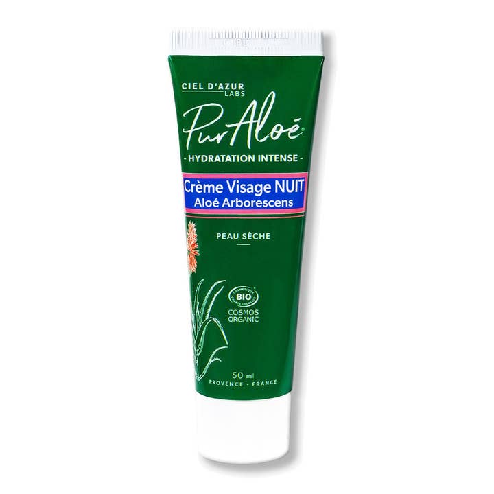 Aloe Arborescens Natcreme for engroshandel hos Ciel d'Azur Labs