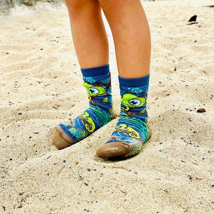 Sock Panda - Wholesale Socks - Kids - Chameleon Socks from the Sock Panda (Ages 3-7)