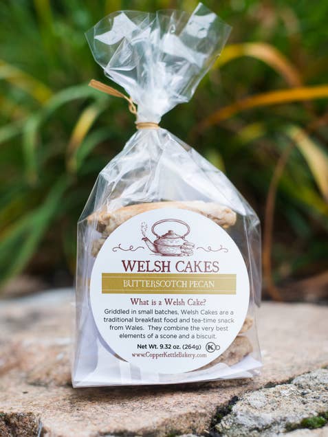 Welsh Cakes - Butterscotch Pecan - Ready Made for wholesale by Copper Kettle Bakery