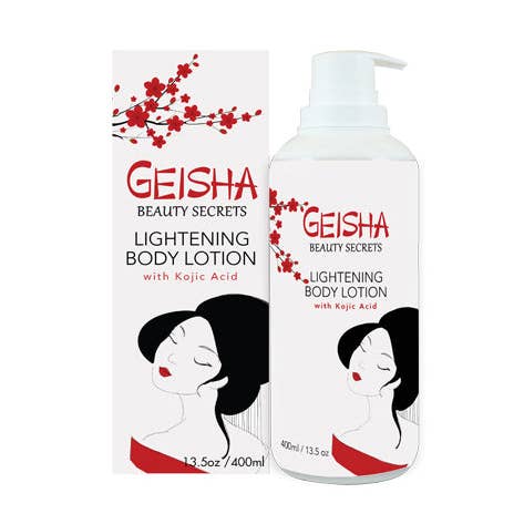 Geisha Beauty Secrets Body Lotion, Kojic Acid, 400ml for wholesale by Mitchell Brands