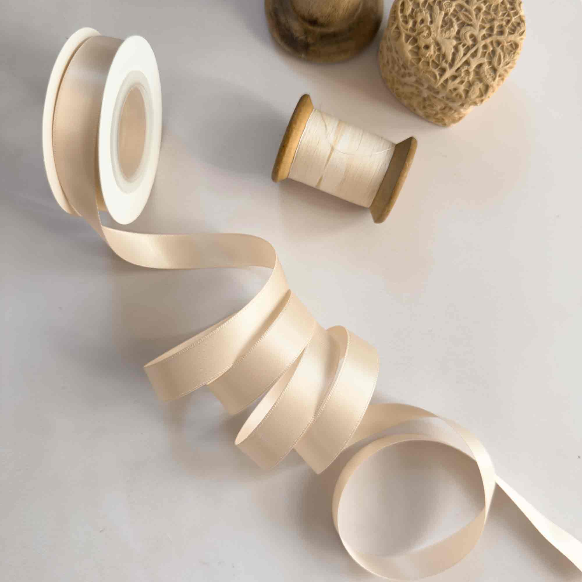 Imaginediy – wholesale Band – Ballet Naken Satinband i Olika Bredd Rullar2