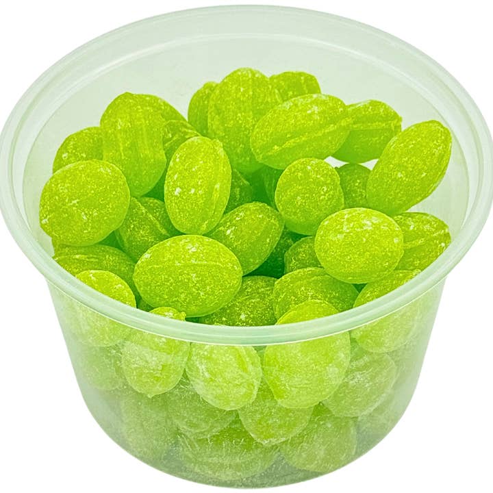 SANDED GREEN APPLE DROPS 13.3oz for wholesale by Martin's Country Store LLC