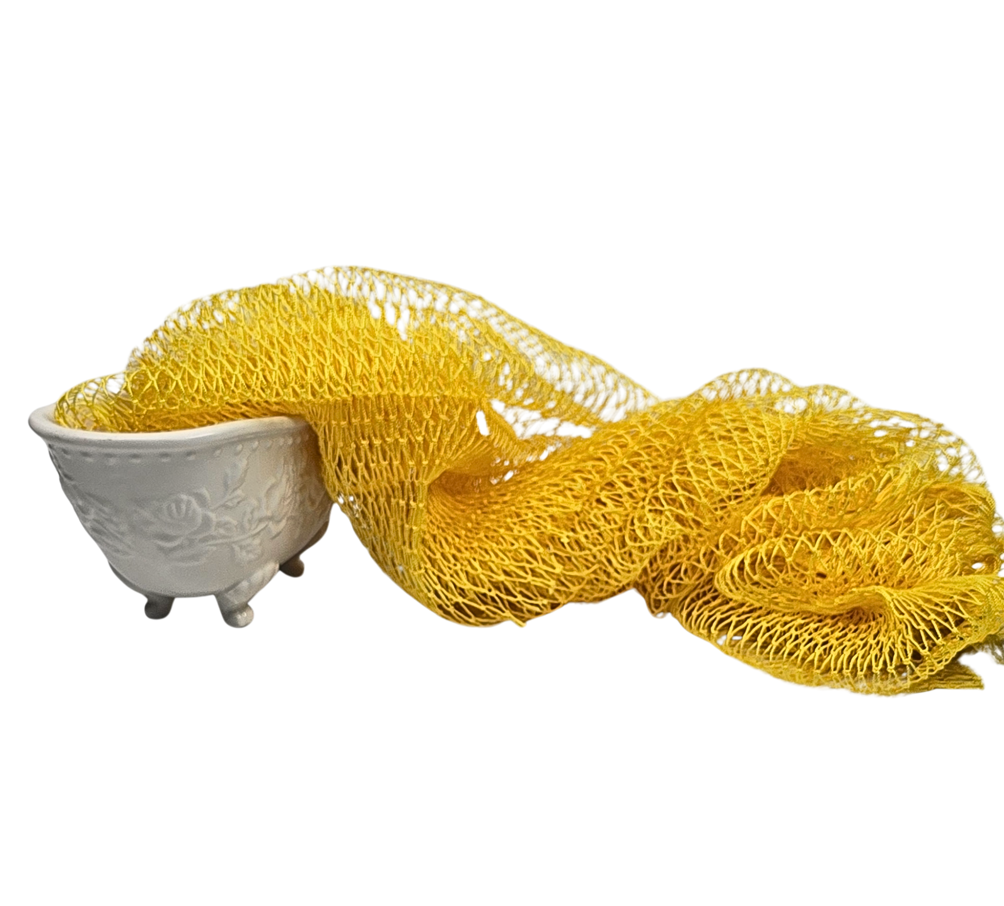 Herbs 'N Butters - Wholesale Bath Pouf/Sponge - African Exfoliating Net Bath Sponge 45"21