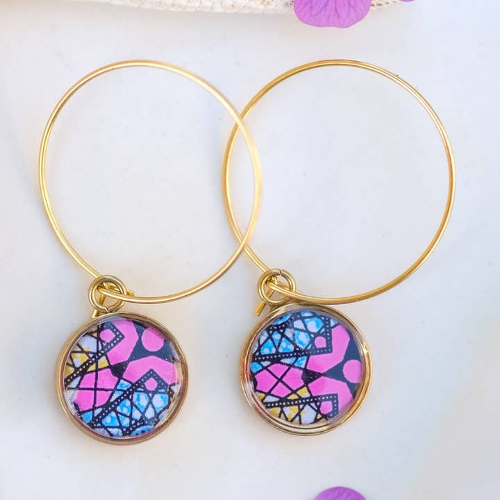 Boucles d'oreilles AWA pour la vente par Vanillea