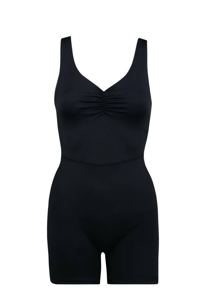 Playsuit in Black for wholesale by Kitty and Vibe
