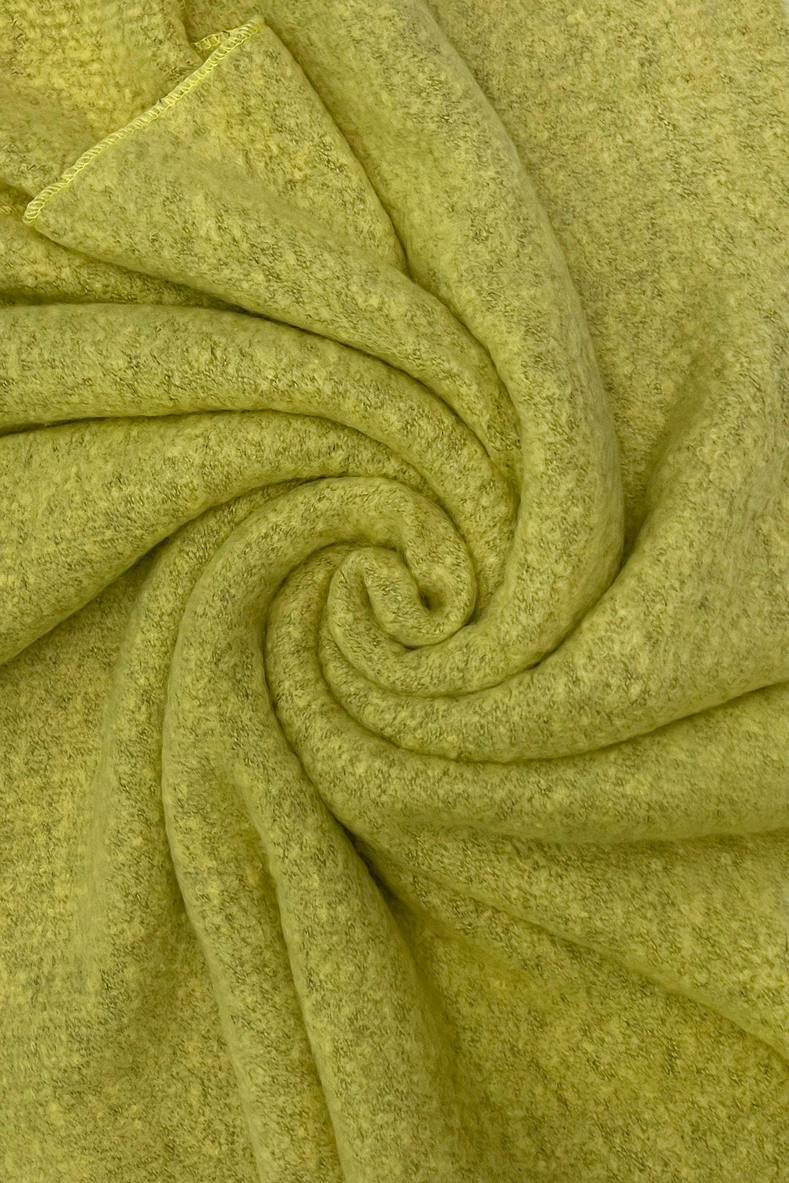 Fashion Scarf World - Wholesale Scarf - Women's - Plain Boucle Diagonal Edge Wool Scarf46