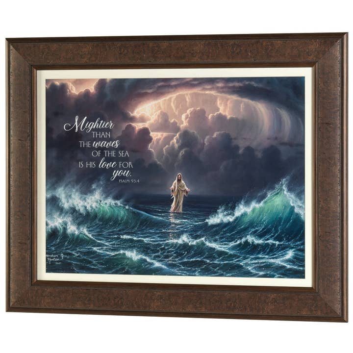 NEVER FORSAKEN PSALM 93:4 WALL DECOR for wholesale by Magnolia