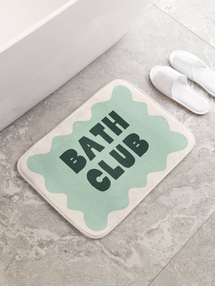 Badklubb | Badrumsmatta för wholesale av Wisdom and Wonder Designs