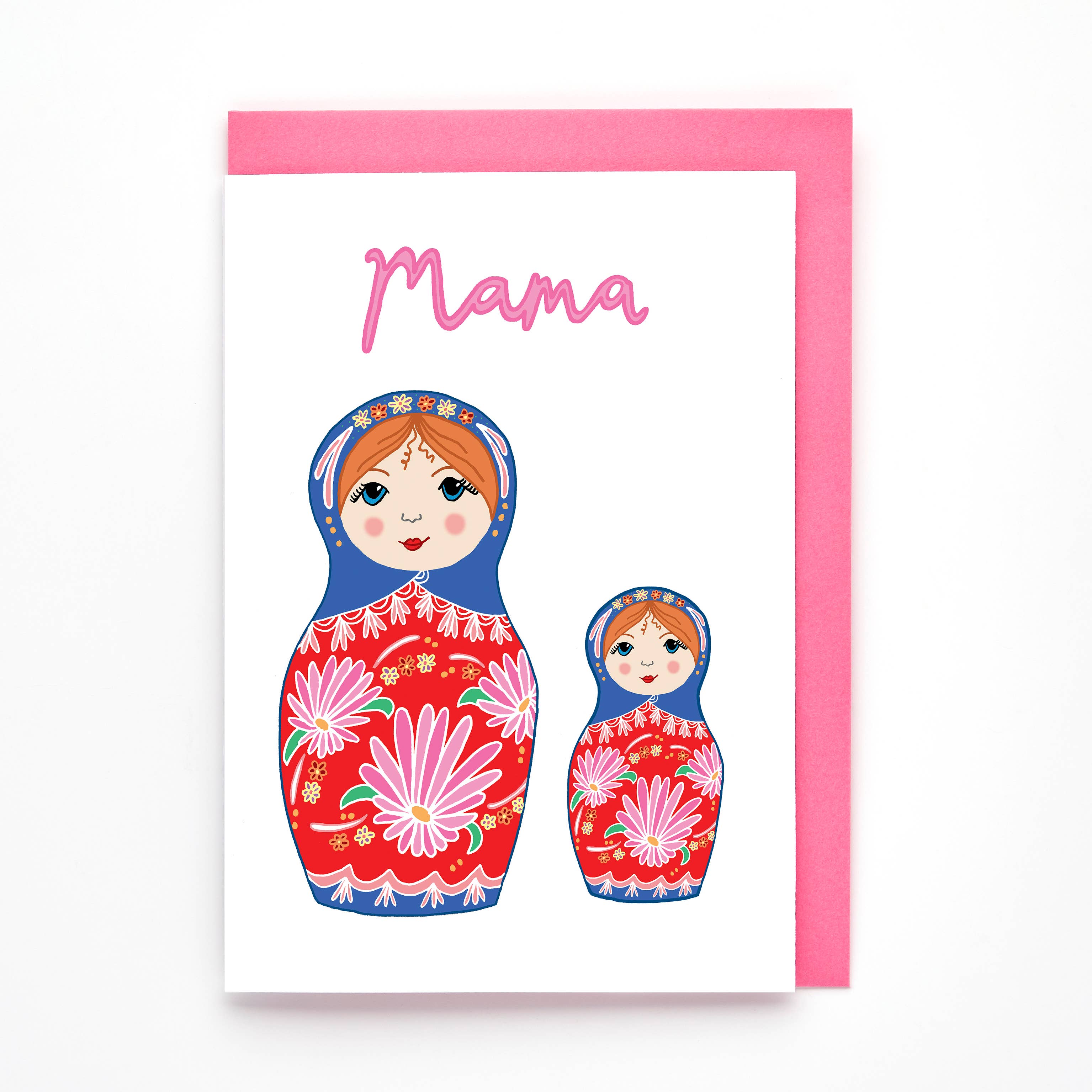 You've Got Pen On Your Face - Wholesale Mother’s Day card - Mama Card | Mother's Day Card | Russian Dolls | Mum Birthday