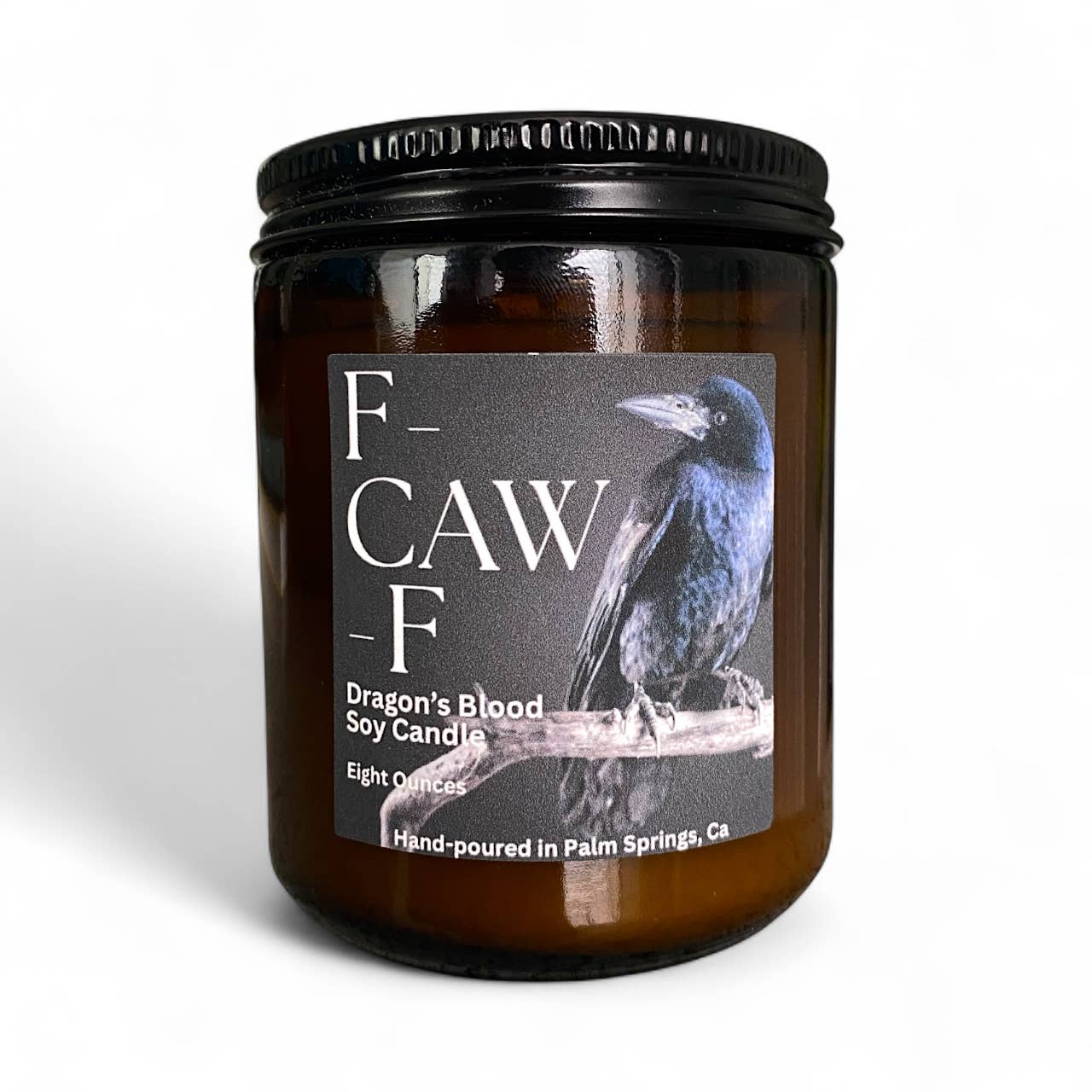 Raven’s Hearth – Großhandel Kerze im Glas / gefüllte Kerze – F-CAW-F Kerze (NSFW) | Drachenblut-Duft | Vegan4