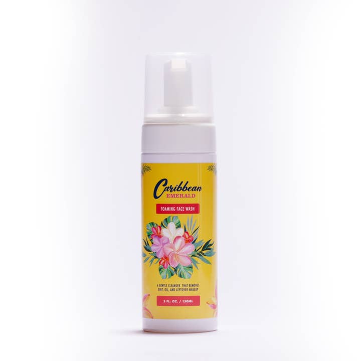 Nettoyant moussant pour le visage pour la vente par Caribbean Emerald