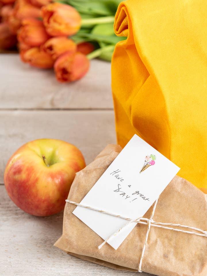 Tarjetas pequeñas de helado para venta al por mayor de Darling Lemon