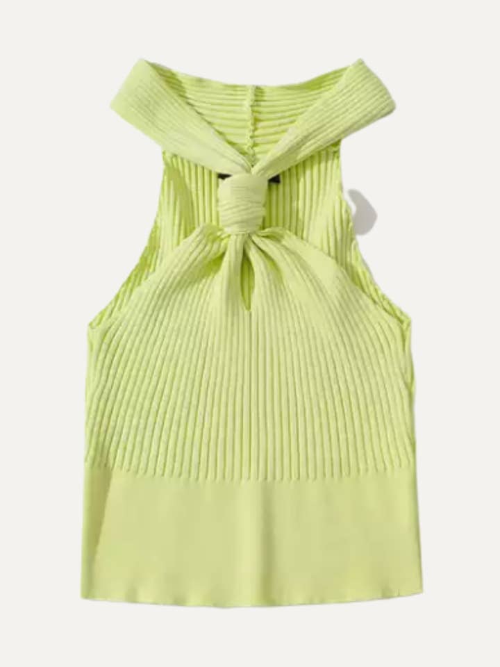 Lisbon Rib Knit Tank Acid for wholesale by Jasmine Alexa