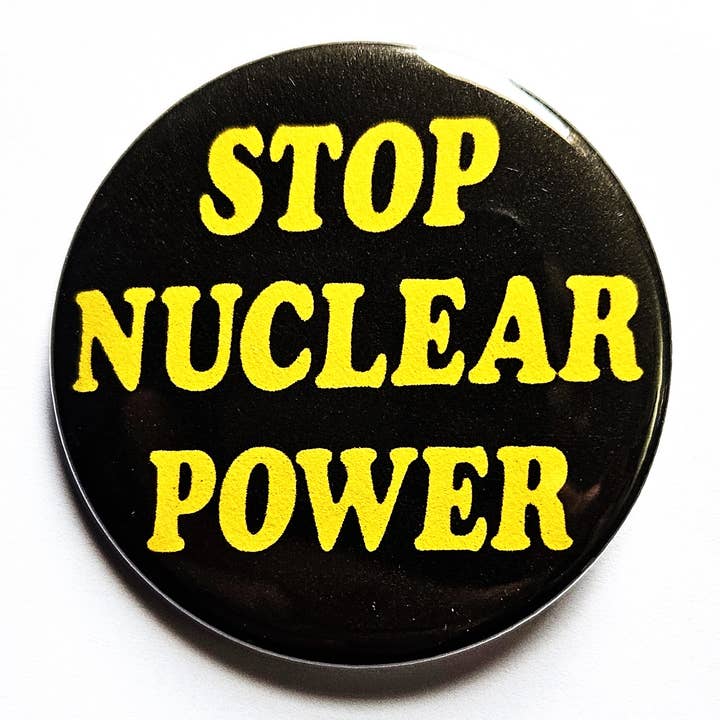Flip The Record - Wholesale Lapel Pin/Button - Vintage Nuclear Buttons Magnets & Bottle Openers. set 017