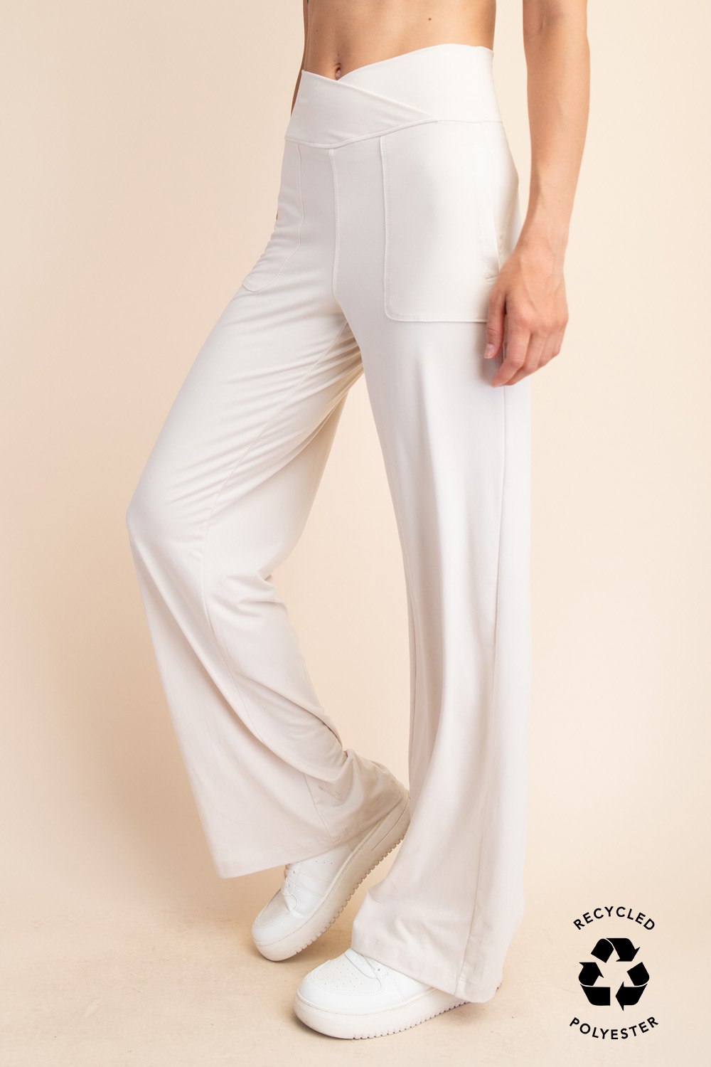 Rae Mode - Wholesale Pants - Women's - RECYCLED BUTTER V WAIST WIDE PANT6
