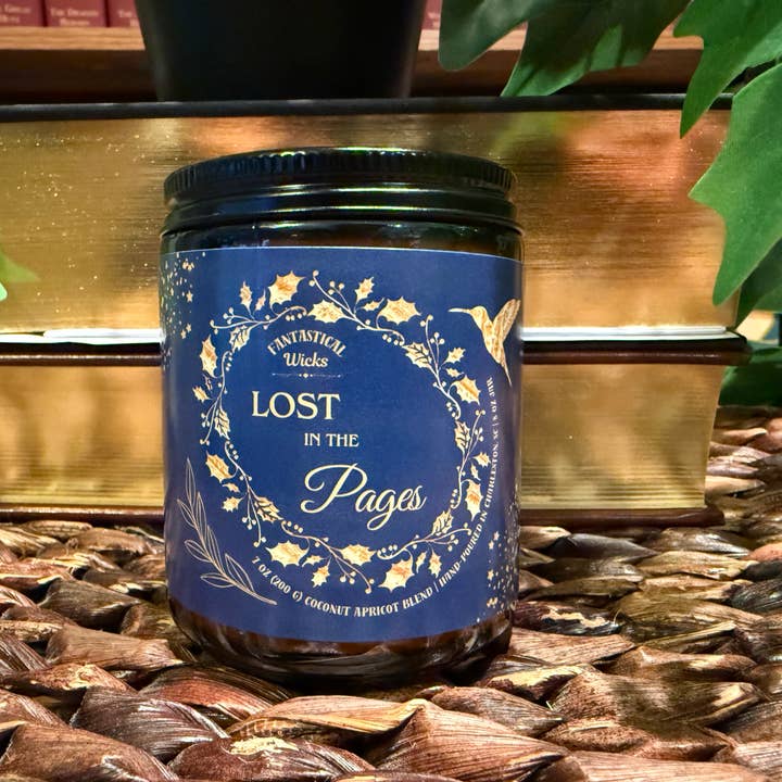 Fantastical Wicks - Wholesale Jar/Filled Candle - Lost in the Pages | 7 oz6