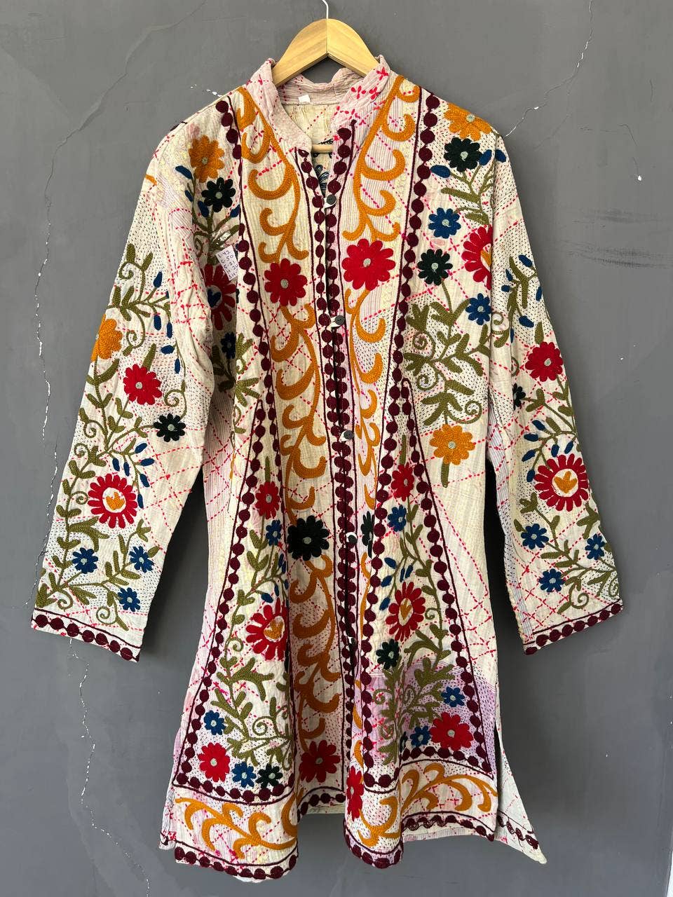 Bhawana Handicrafts - Wholesale Jacket - Women's - Women Wear Winter Jackets Bridesmaid Gift Embroidery Kantha0