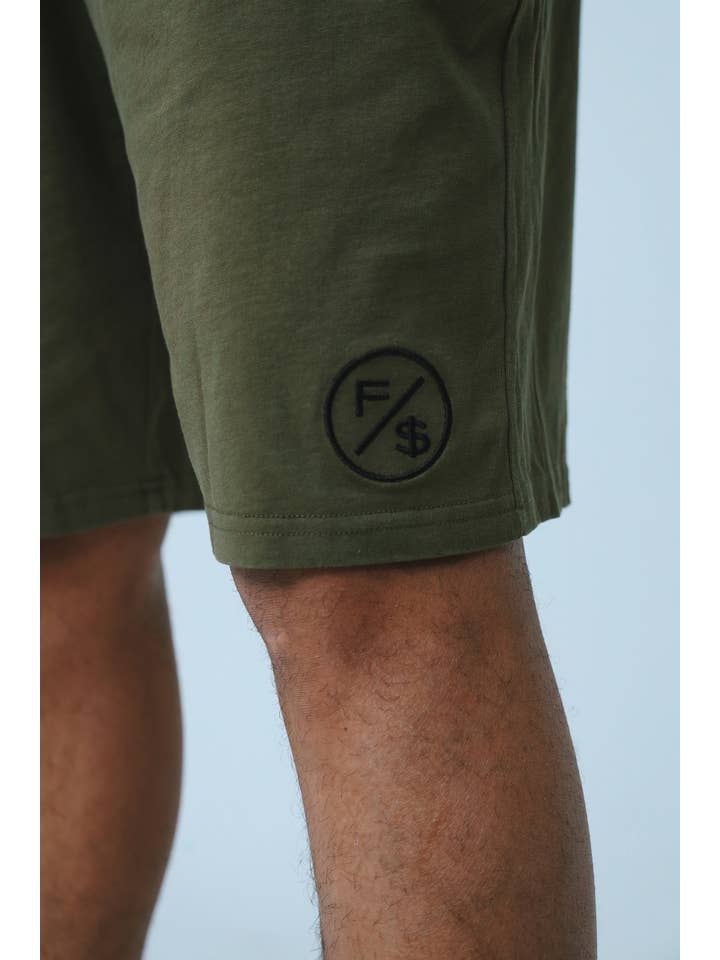Dues Paid (Military Green - Shorts) for wholesale on Faire1