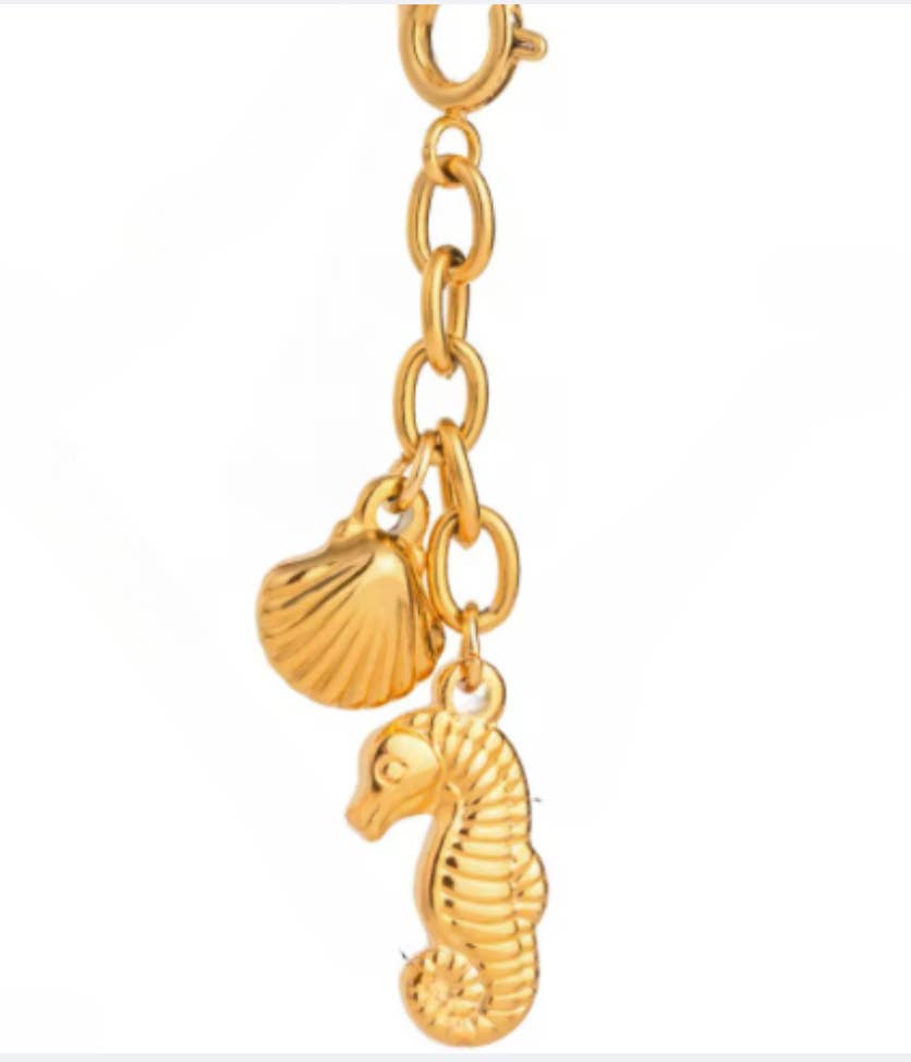 HoopLa - Wholesale Pendant/Charm Necklace - Bikini Charms- Clip On - Stainless Steel -