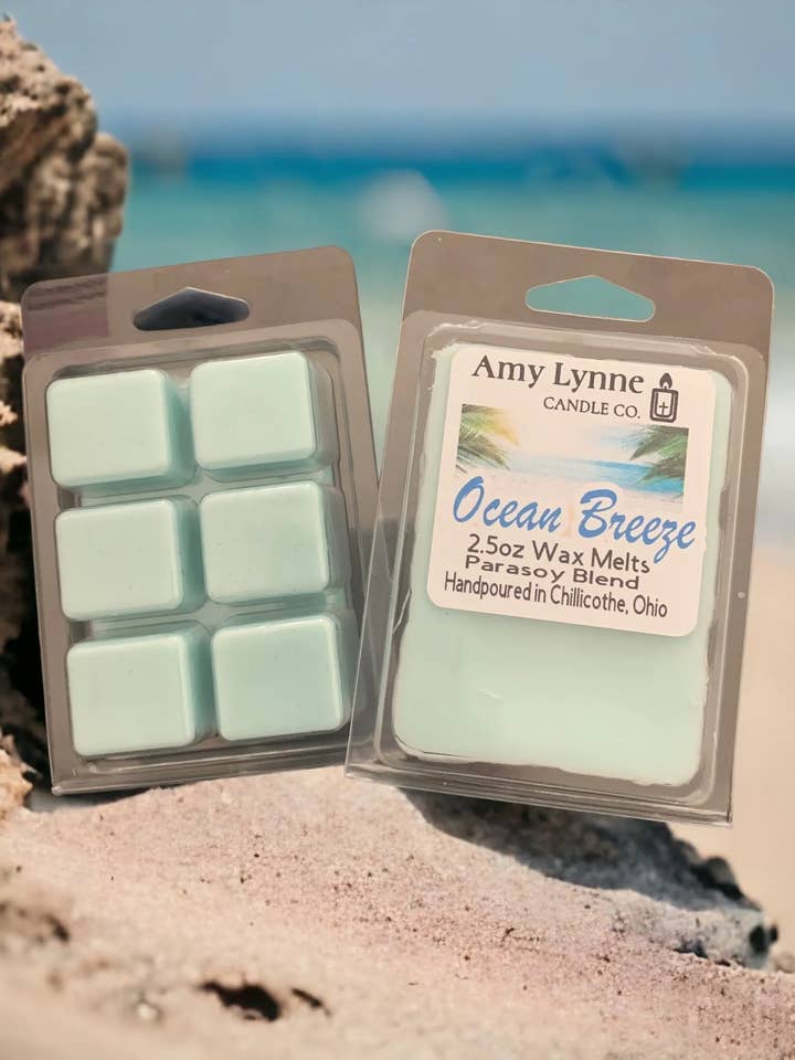 Ocean Breeze Wax Melts for wholesale by Amy Lynne Candle Company