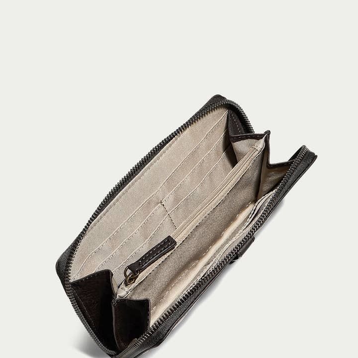 American Leather Co - Wholesale Wallet - Women's - Rye Large Zip Around Wallet11