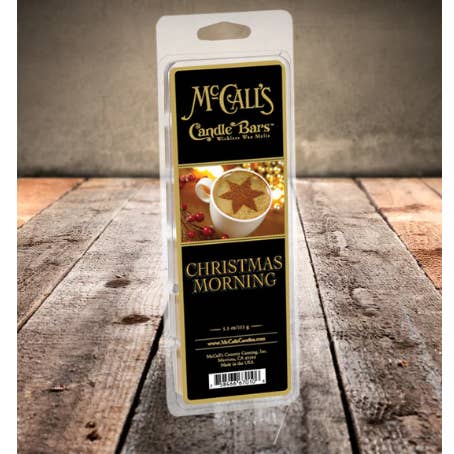 McCall's Candles - Wholesale Wax Melt - Christmas Morning | Wax Melt Snap Bars0