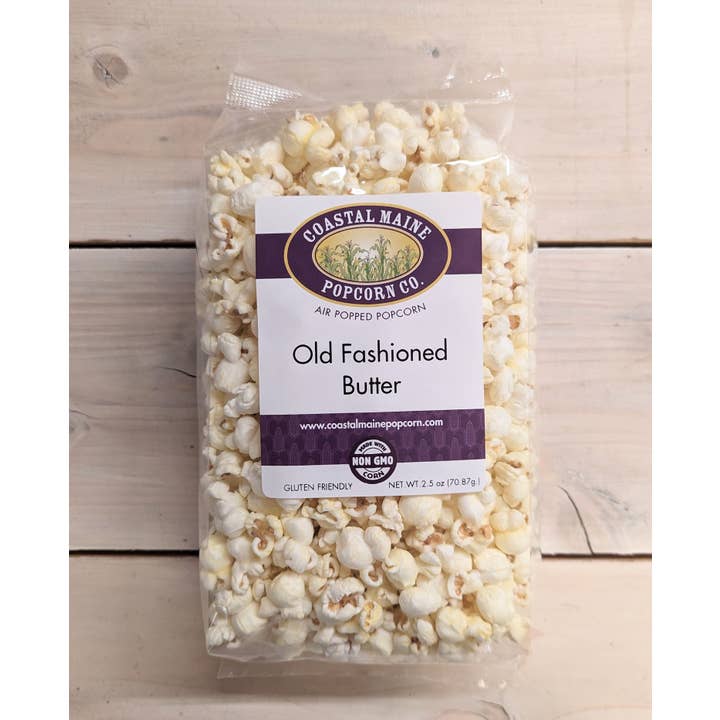 Coastal Maine Popcorn Co. - Wholesale Popcorn - Old Fashioned Butter Popcorn (Savory)