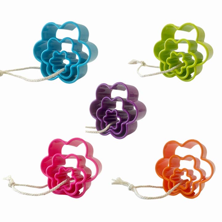 Bio Dough - Wholesale Putty/slime – Child - Bio Dough - Fun Trio Flower Shape Cutter1