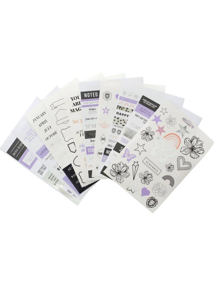 Lilac Avenue Sticker Set (10 Sheets) for wholesale by Teresa Collins Studio