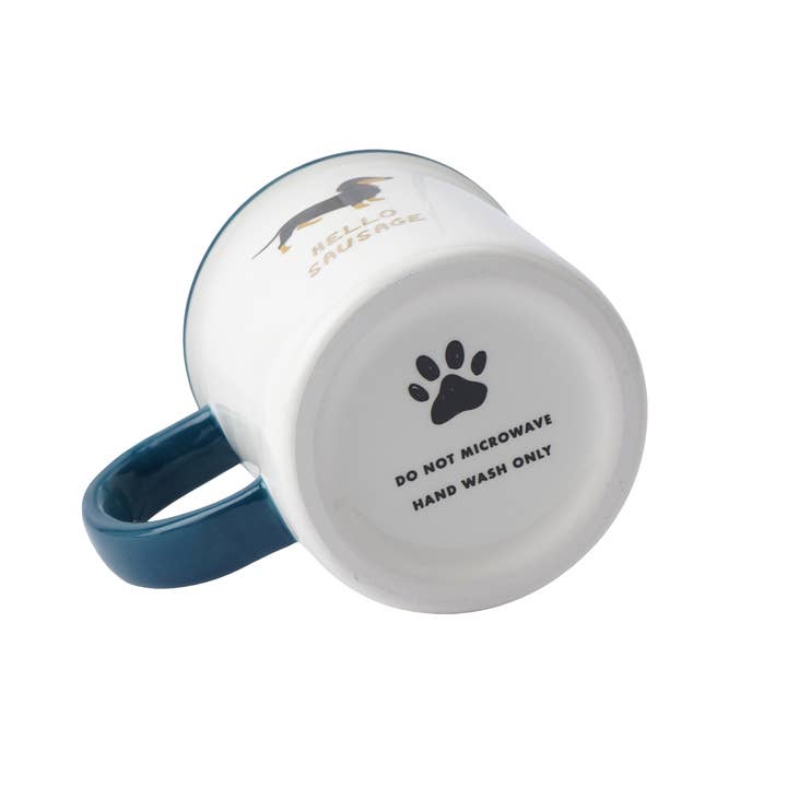 CGB Giftware – wholesale Coffee mug – Top Dog 'Hello Sausage' Ceramic Mug in Gift Box