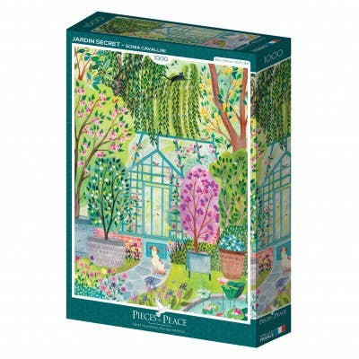 Pieces & Peace - Vendita all'ingrosso Puzzle - Adulti - Puzzle 1000 Pezzi - Giardino segreto #
