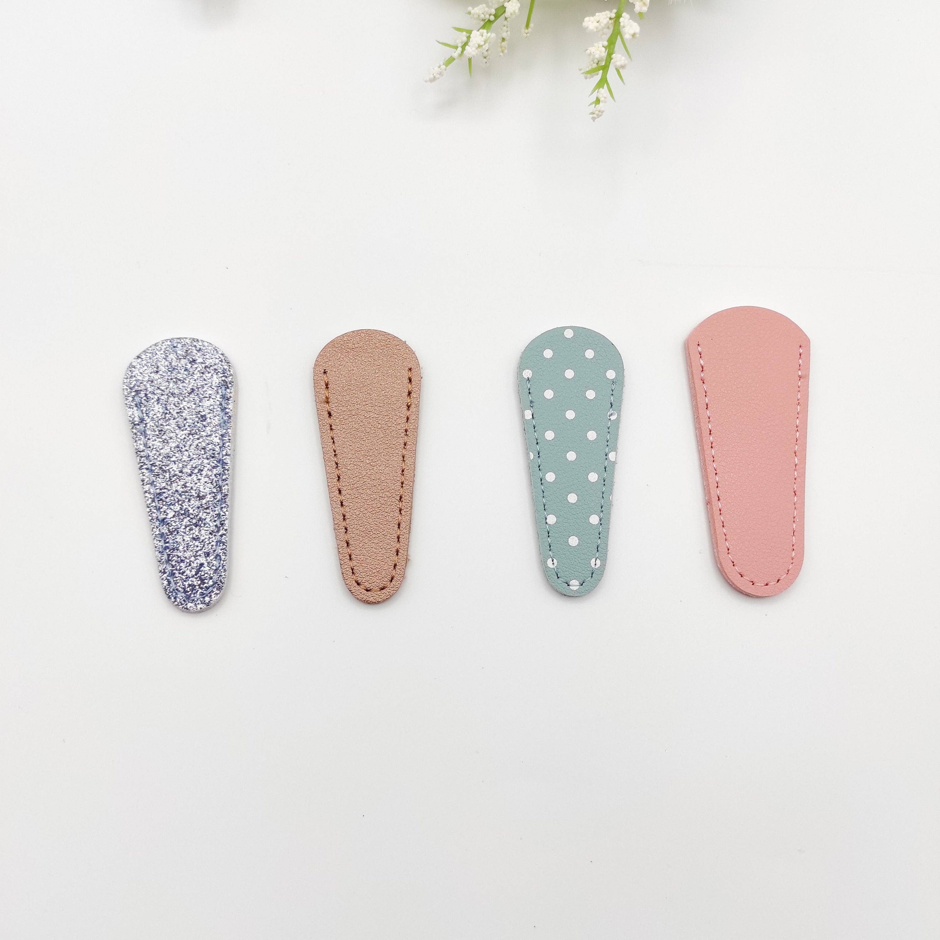 SChandworks - Vente Ciseaux - Étui à ciseaux de couleur unie de petite taille pour petits ciseaux7