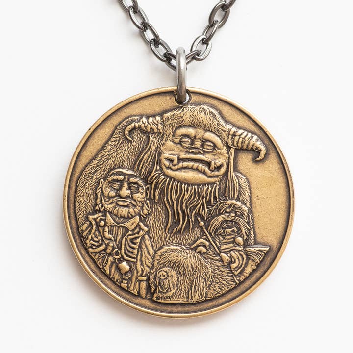 Shire Post Mint - Wholesale Pendant/Charm Necklace - Labyrinth | Should You Need Us Necklace