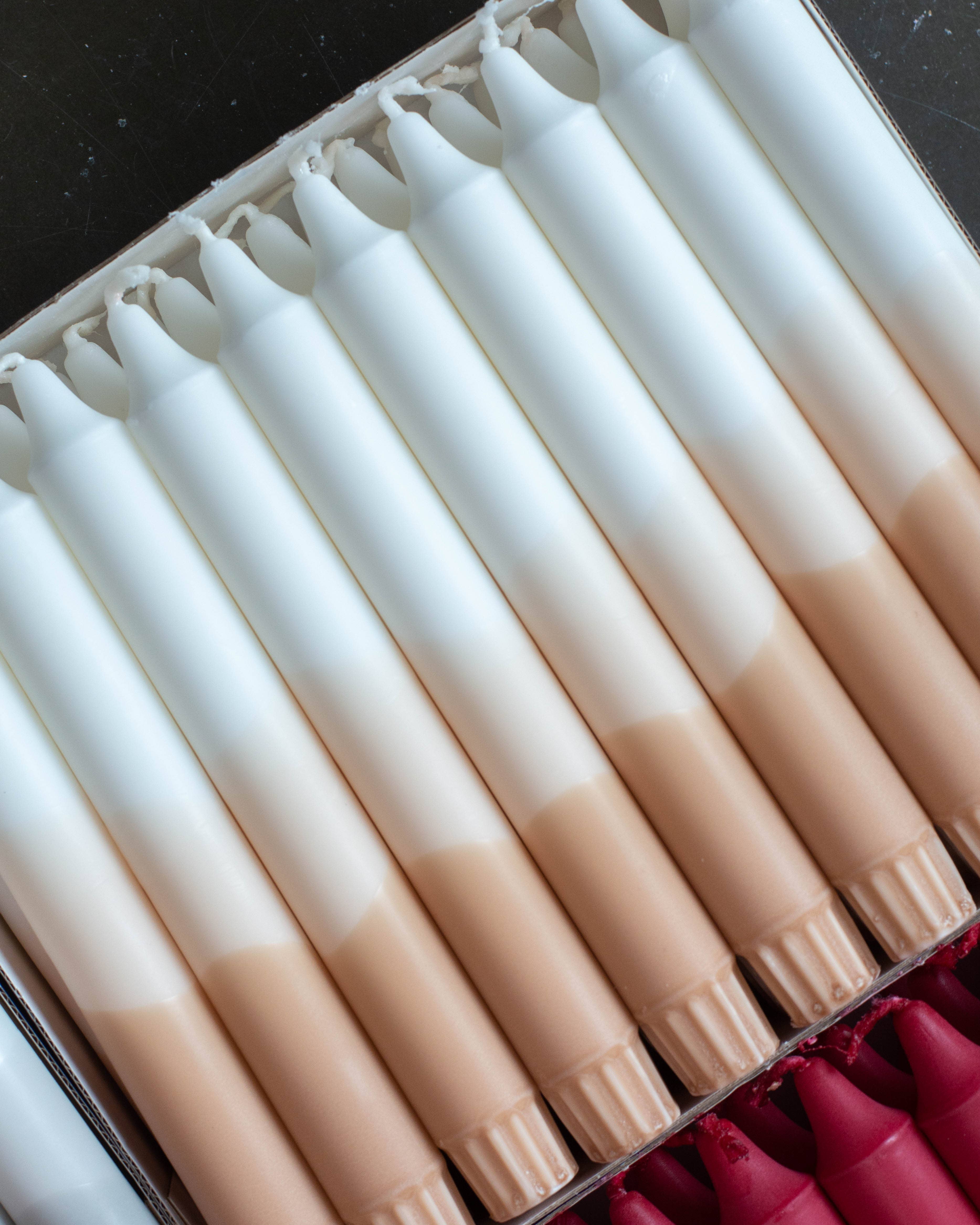 Nordtrice - Wholesale Taps toelopende kaars/kandelaar - Conische kaarsen - mix van herfstkleuren7