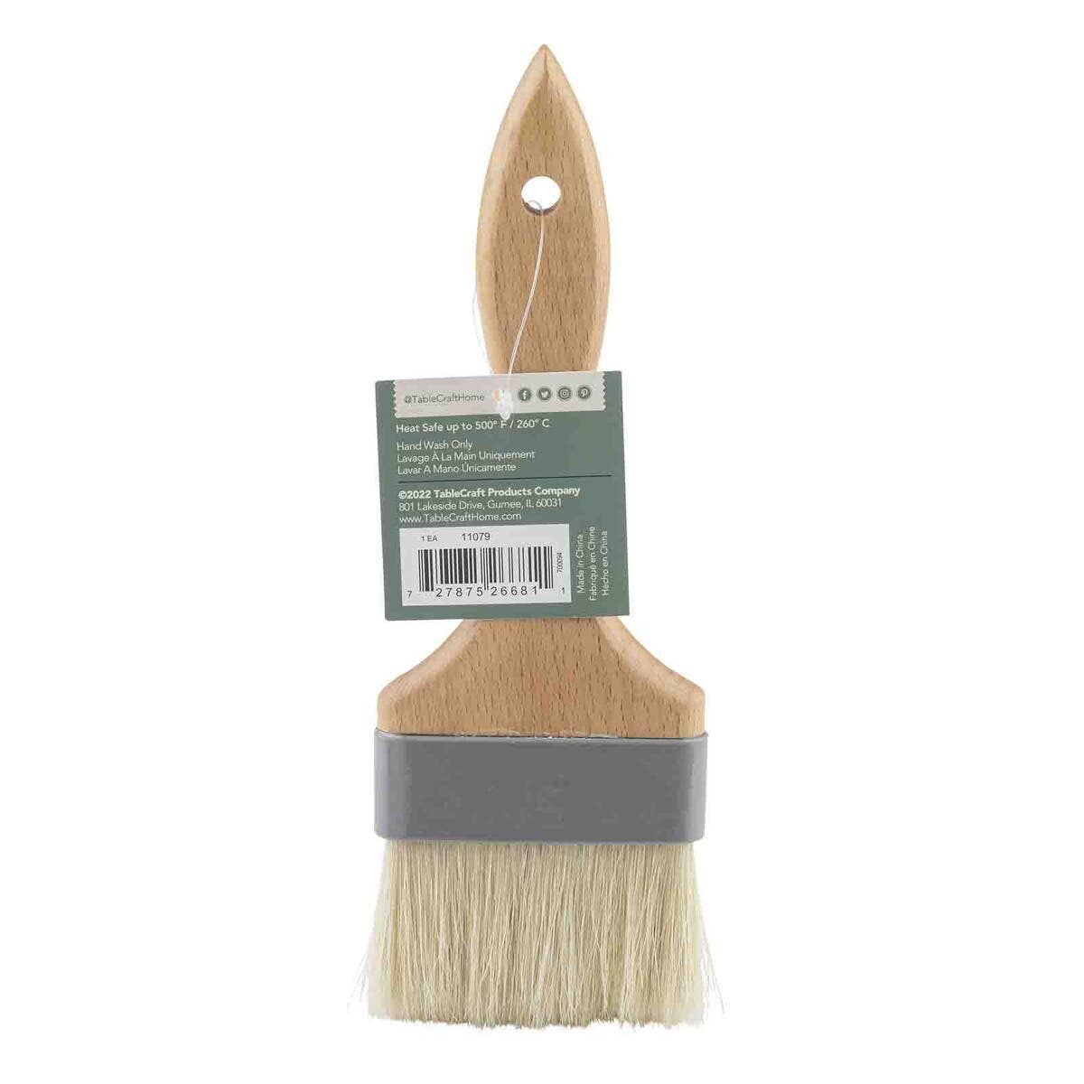 TableCraft Products Company - Wholesale Basting Brush - Wide Pastry / Basting Brush, Flat5