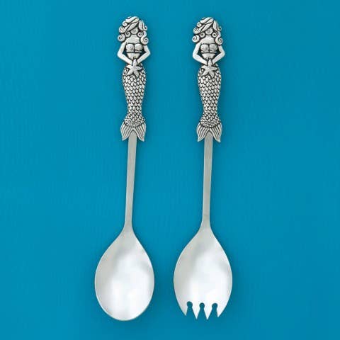 Mermaid Salad Servers for wholesale by Basic Spirit