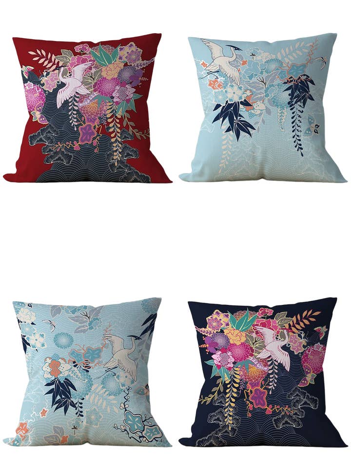 Almofadas da Piece of Trend - MIGRATORY - conjunto de 4 por atacado de Piece of Trend