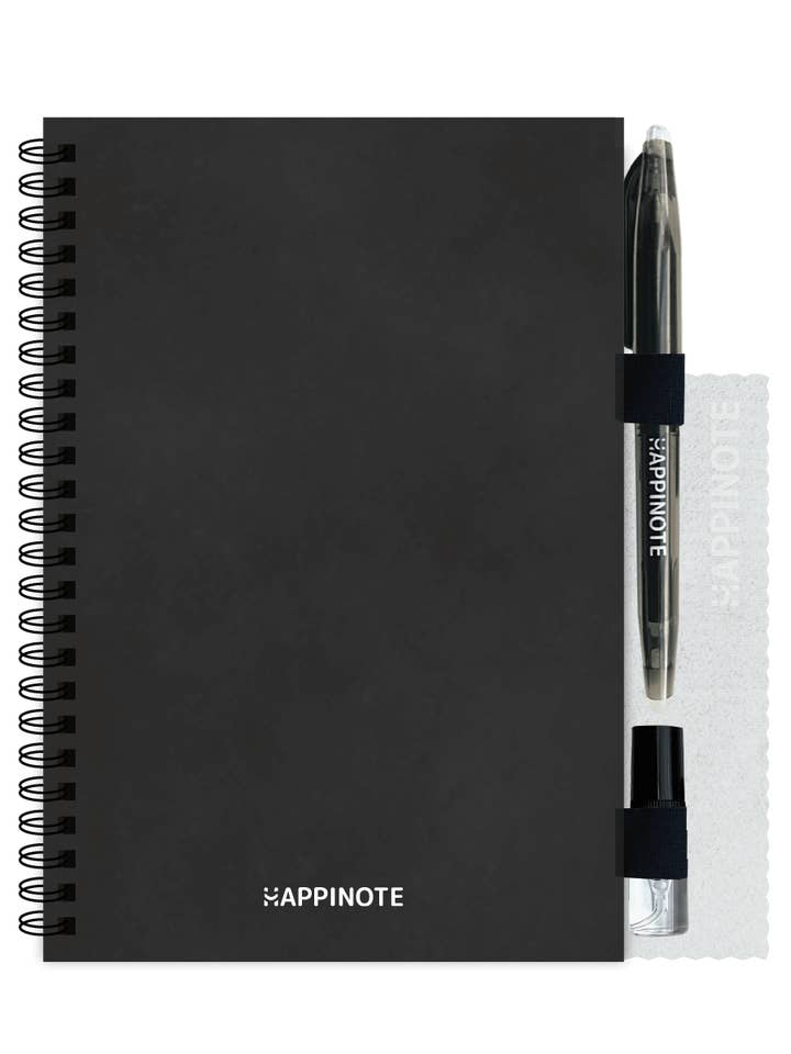 Happinote Notizbuch, löschbar, A5, Black Stone für den Großhandel von Happinote