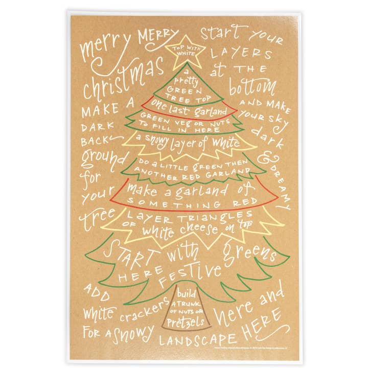 Color Box Design & Letterpress - Vente Décoration de Noël - Guide Charcuterie | Sapin de Noël2