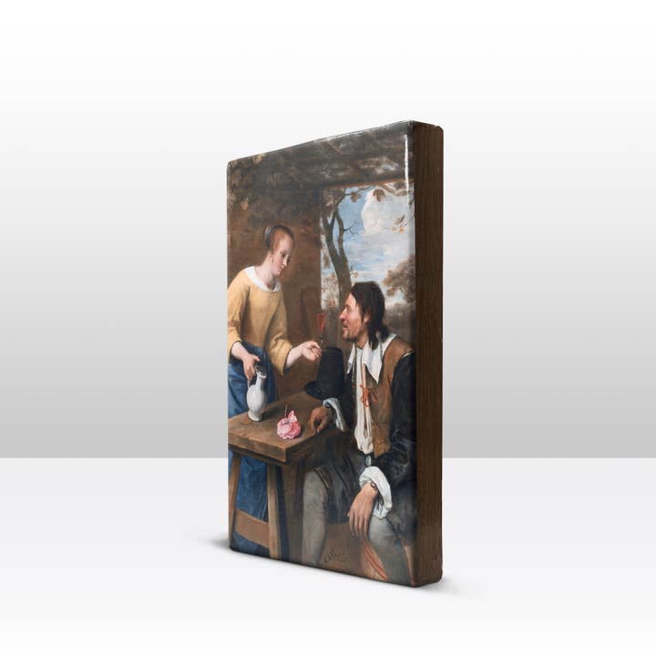 Laqueprint - Wholesale Art Print - Laqueprint, The weary traveller - Jan Havicksz Steen2