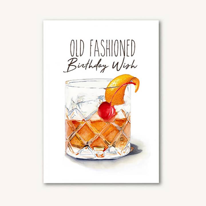 Carte d'anniversaire à l'ancienne pour la vente par Beyoutifully Brown®