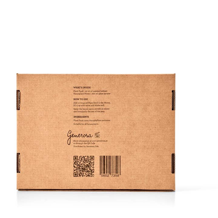 Generosa - Wholesale Plant Mister - PLANT NURTURE KIT | Plant Treat Gift Pack