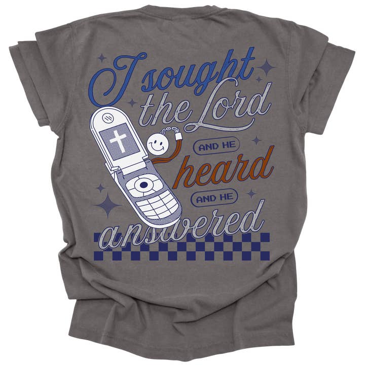 Jeg søgte Herren | Unisex T-shirt for engroshandel hos Made By Yen