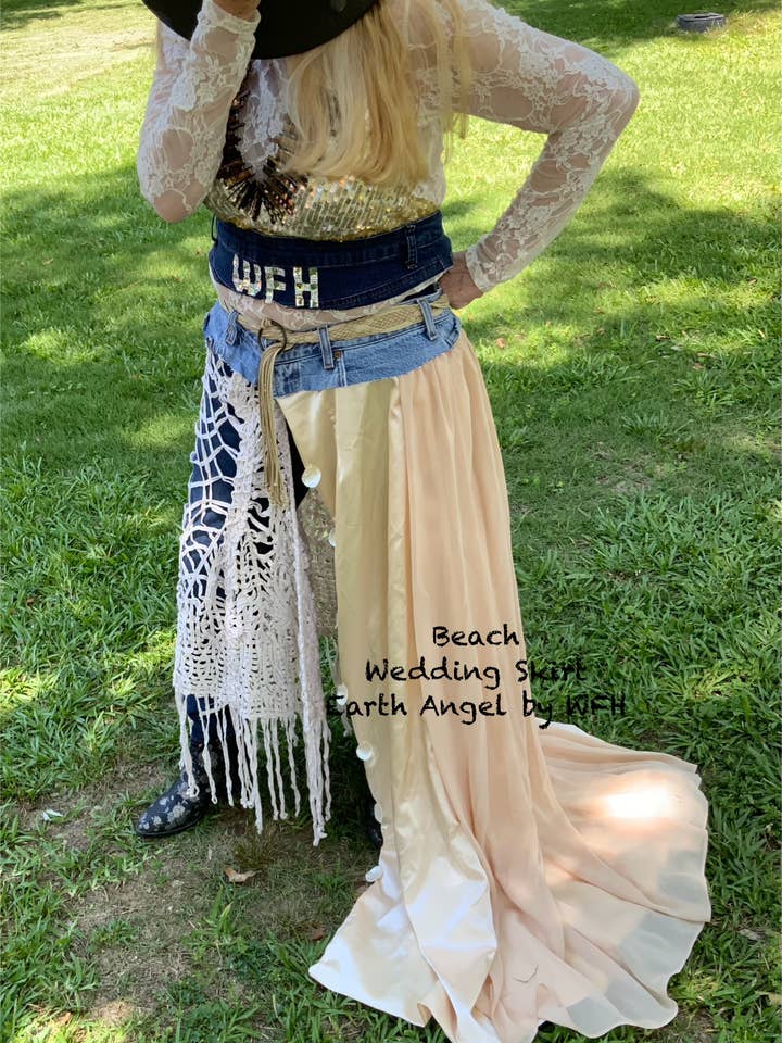 Beach Wedding Skirt for wholesale by Wild Flower Heart