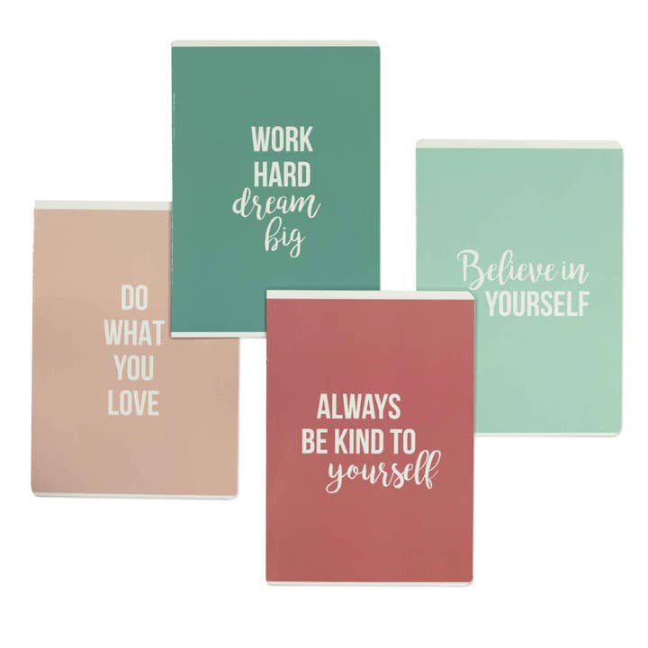 Papierdrachen - Wholesale Notebook - Set of 4 school books 6 A5 booklets for teenagers4