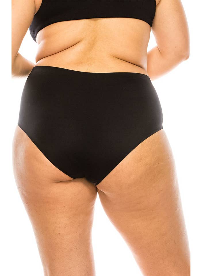 Best Underwear Line - Wholesale Swim Bottoms - Women's - Solid Laser Cut Bikini-YM-7094-PTY-Q
