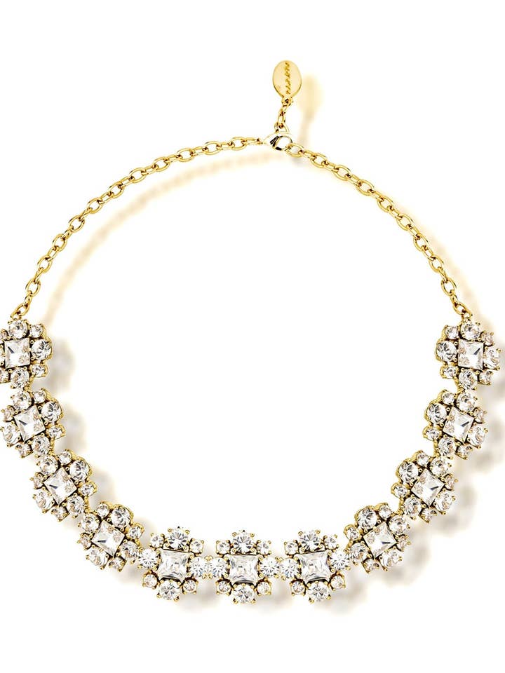 Donna Şeffaf Kristal Choker for wholesale by Ninon