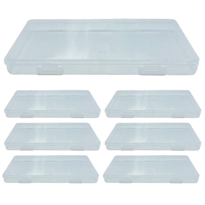 Natalia - Wholesale Jewelry Box/Organizer - Clear Storage Container for Jewelry Making Supplies and More